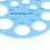 Breast Pump Flange Sizer Nipple Ruler Set Silicone Blue Round & Rectangle 6