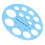 Breast Pump Flange Sizer Nipple Ruler Set Silicone Blue Round & Rectangle 11