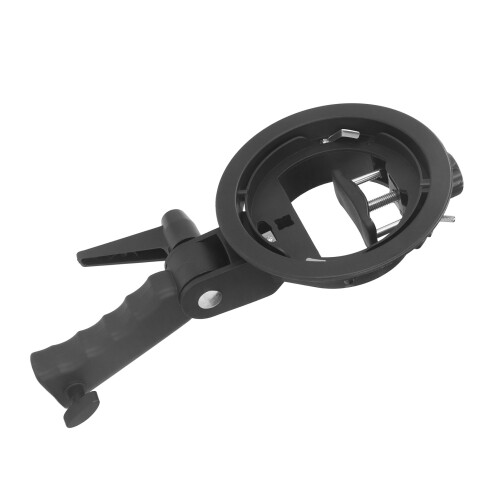 Supporto versatile a forma S per Speedlite e luci esterne di piccole dimensioni