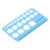 Breast Pump Flange Sizer Nipple Ruler Set Silicone Blue Round & Rectangle 7
