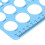 Breast Pump Flange Sizer Nipple Ruler Set Silicone Blue Round & Rectangle 8