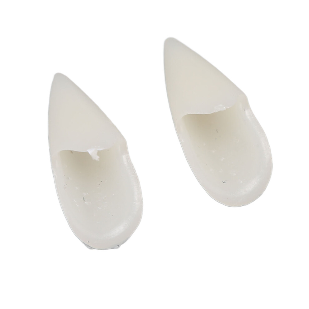 Scary Lifelike Fake Teeth Pair for Cosplay Halloween Party Costume Prop