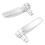 Saddlebag Latch Kit for Ultra Limited 2014-2023 Silver 14
