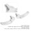 Saddlebag Latch Kit for Ultra Limited 2014-2023 Silver 4