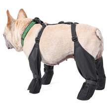 Outdoor-Wasserdichte Hundeschuhe & Leggings für Winter Bequemer Sitz Mittel