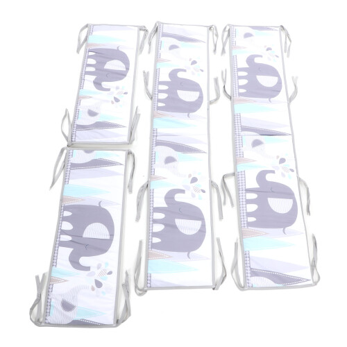 Soft and Breathable Crib Pad Set with Lovely Print Designs