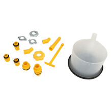 Cooling Fluid Funnel Kit 15Pcs Spill-Free Radiator Funnel Set