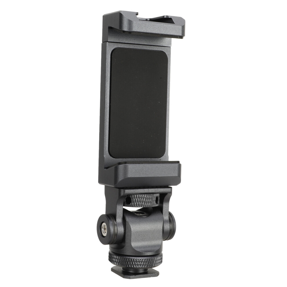 Aluminum Phone Tripod Mount 6.5-9Cm Universal Clamp With Cold Shoe 8701369705514