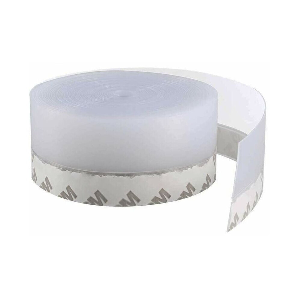 Weatherproof Door Seal Strip, Flexible & Durable Silicone Door Draft Stopper, Energy Saving, Super Long-Lasting Adhesive, Weather Stripping For Door F 9468298667427