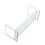 Layered Storage Solution, Perfect For Organizing Your Space With Stackable Kitchen Storage Shelves And Rust-resistant Mesh Design Drying Rack 2