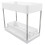 Efficient Under Sink Organizer For Enhanced Storage, 2 Tier Sliding System With Hooks Offers Quick Access, Abs Plastic Build Guarantees Strength And E 2