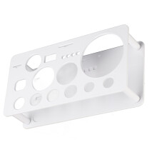 Space-Saving White ABS Bartender Kit Stand for Bar & Home Storage