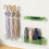 Supporto per ombrello da parete in plastica, organizer trasparente, 280 g 9