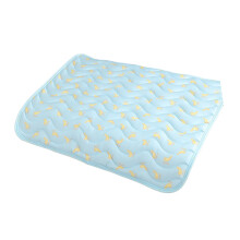 Cuscino Raffrescante per Animali in Tessuto di Seta Gelato 60x50cm Blu per Gatti e Cani