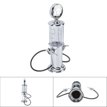 Gas Station Shaped Beer Dispenser Container with Double Nozzle, Plastic