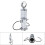Gas Station Shaped Beer Dispenser Container with Double Nozzle, Plastic 1