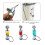 Gas Station Shaped Beer Dispenser Container with Double Nozzle, Plastic 3
