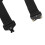 Cintura in nylon nero resistente all'usura per arrampicata e uso quotidiano 5