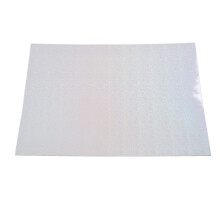 50 pezzi di fogli di laminato olografico A4 con effetto glitter per fai da te