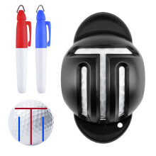 Golf Ball Alignment Marking Tool QuickDrying Waterproof Golf Line Marker Reversible Design For Family And Friends