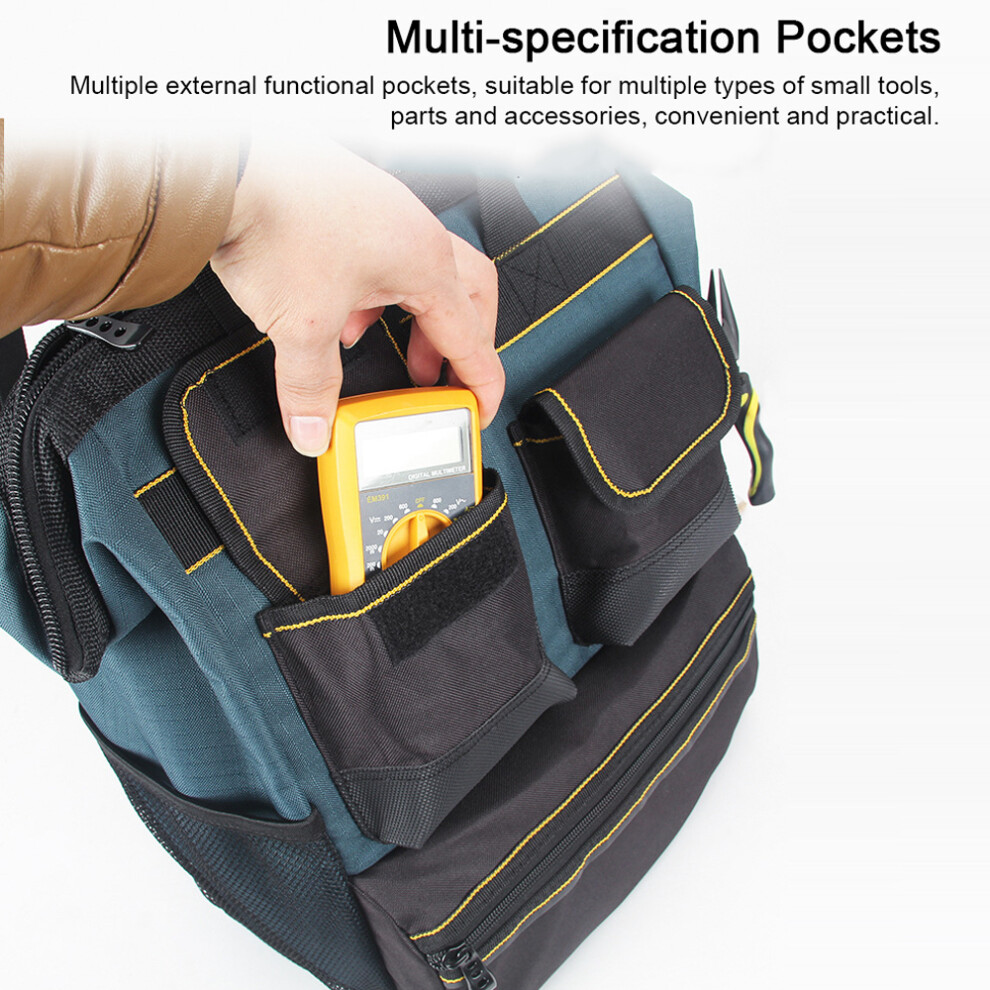Wide Mouth Canvas Multi-Purpose Tool Tote Bag 310X430x200mm 3121369710731