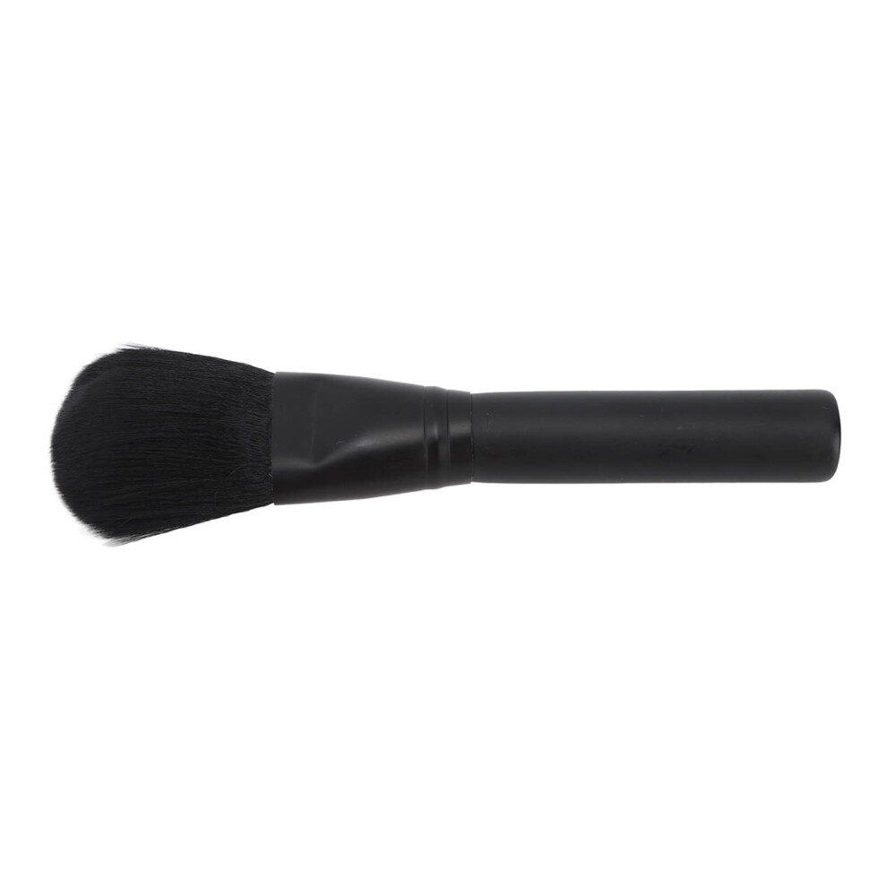 Black Large Fluffy Flat Top Powder Brush For Foundation & Blush Â