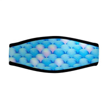 Neoprene Diving Mask Strap Cover Hair Protector Wrap Snorkeling Goggle Rope Protector Blue Universal Fit Adults