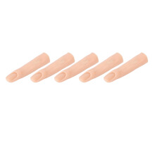 Doigts d'entraînement en silicone 5 pièces, articulations flexibles, modélisation pour nail art