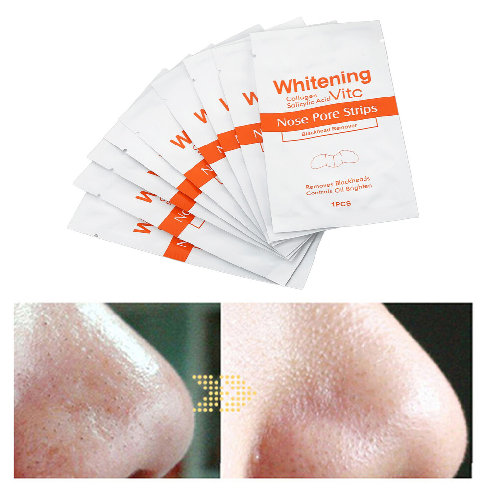 10pcs Moisturizing Blackhead Remover Nose Strips Deep Cleansing Adhesive