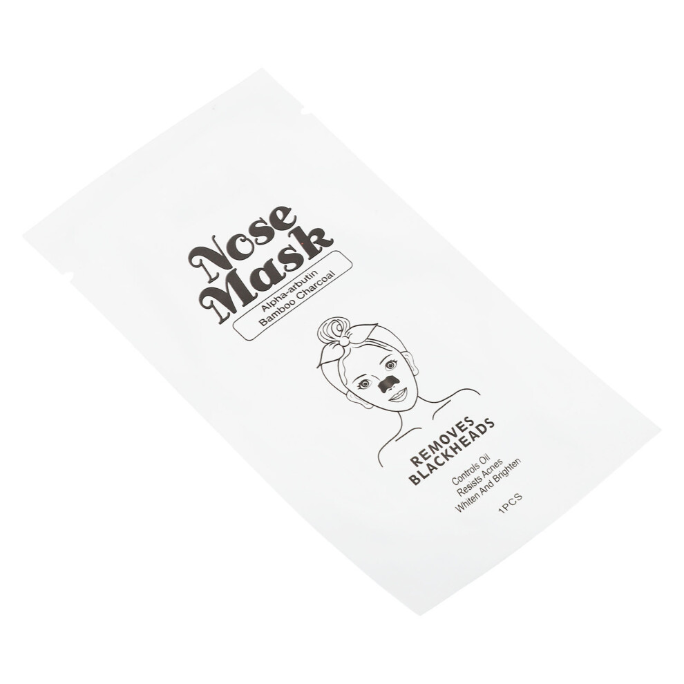 10PCS Blackhead Nose Stripes with Charcoal Oil Control Pore Cleansing