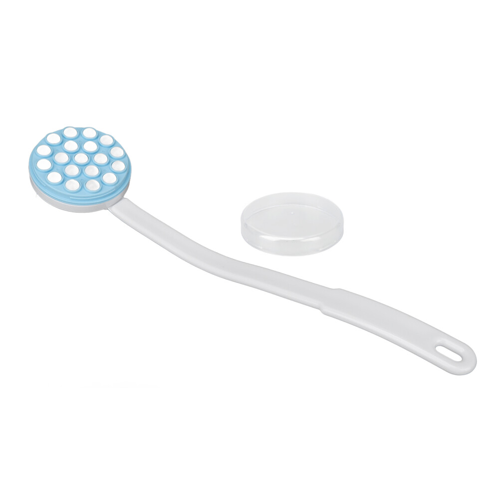 Hard To Reach Areas Lotion Applicator With Massage Head Foam Massaging Long Handle Roller Balls Even Distribution Airtight Cover Mobility Aid Wet Or