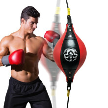 Speed Boxing Ball Diamond Boxing Speed Ball Ventilation Boxing Ball Muay Thai Reaction Speed Elastic Ball Black And Red
