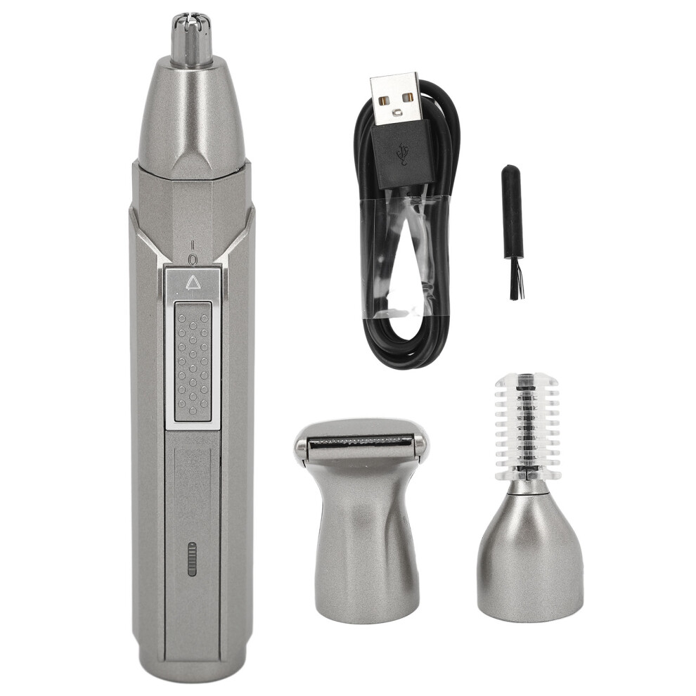 Nose Hair Trimmer For Men Electric Facial Hair Trimmer Kit Rechargeable USB Waterproof Electric Precision Trimming With Quiet Operation And Easy