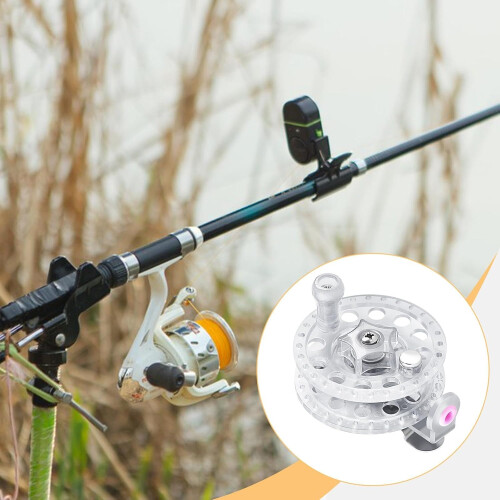 Fishing Reel 6 cm Diameter, Saltwater Use, Easy Installation, White 2