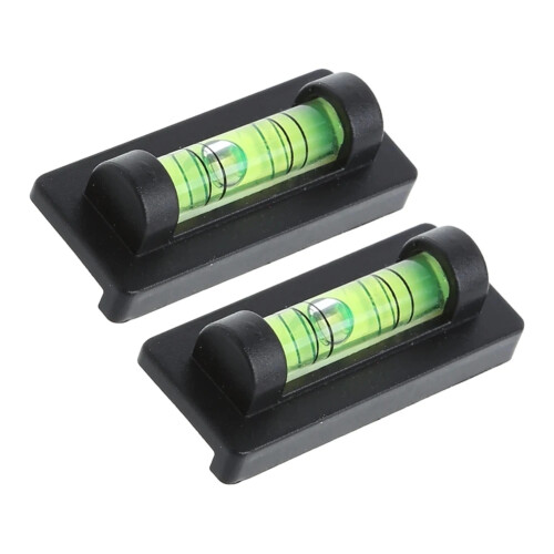 2PCS Magnetic Bubble Level Mini Bubble Level Protractor SmallWith Magnetic Magnetic Base Daily Leveling Bubbles 1