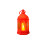 Multifunctionele LED elektronische kaars elegante houder-S Rood 1