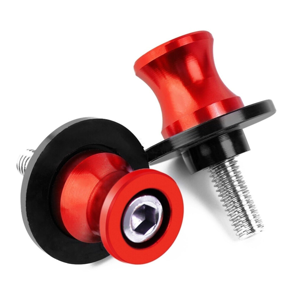 Swingarm Spools Rear Wheel Protection Crash Protector Sliders For Yamaha Mt09 20142023 Red 9189345214783