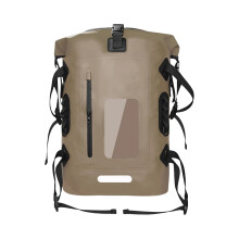 Outdoor Cycling Backpacks Hydration Compatible 30L Water Resistant Coffee Color For Cycling And Climbing Storage Bag
