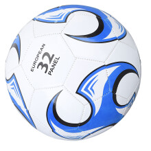 Palla da calcio in PVC blu taglia 5 per allenamenti e competizioni indoor e outdoor
