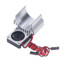 Moteur de ventilateur en argent à haute vitesse pour radiateur pour Slash 4x4 VXL 1/10