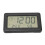 Clear Display Clock with Temp & Humidity for Home Car Office 15