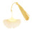 Elegant Brass Leaf Bookmark - Durable Rust-Free & Decorative 8
