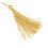 Elegant Brass Leaf Bookmark - Durable Rust-Free & Decorative 9
