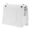 White Synthetic Leather Golf Rangefinder Carrying Case with Rivets 6