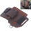 Multitool Belt Sheath EDC Leather Organizer for Men, Brown 14