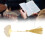 Elegant Brass Leaf Bookmark - Durable Rust-Free & Decorative 16