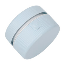 Mini aspirapolvere da scrivania blu, portatile a mano con forte suzione