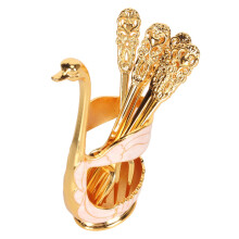 Kompaktes Swan-Gabel-Set: 6-teiliges Dessertbesteck für Küche & Cafés