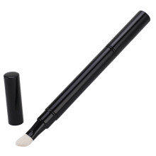 Doppelseitiger ausziehbarer Make-up-Pinsel mit weichem Wollhaar für Reisen