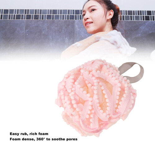 Unisex Soft Mesh Bath Loofah, Promotes Circulation, Durable PE Material 2